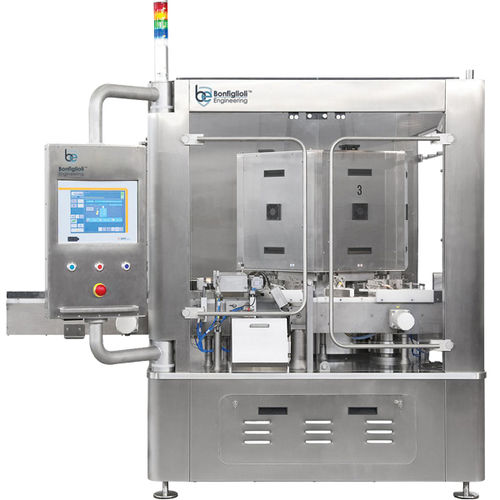 Testeur d'étanchéité à vide - PK-SY - Bonfiglioli Engineering S.r.l. - de pression / rotatif / pour récipients remplis