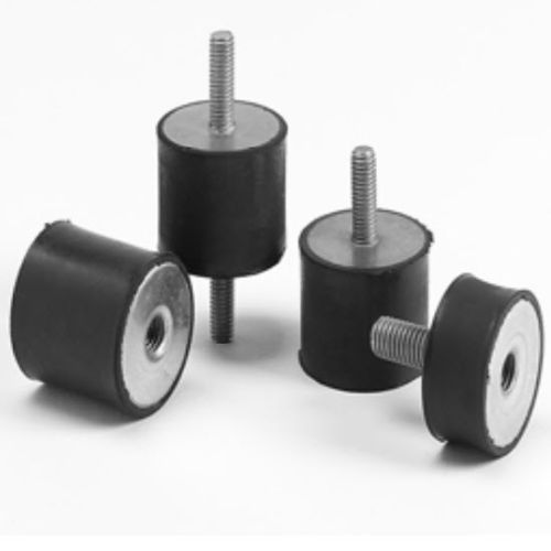 Support antivibratoire cylindrique - EC series - CEF POLYMERES - en acier / en inox / en élastomère