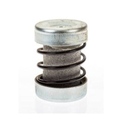 Support antivibratoire cylindrique - V1 series - CEF POLYMERES - en acier / époxy / amortisseur à ressort