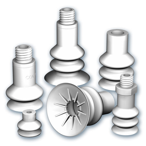 Ventouse en silicone - MVS series - COVAL - à soufflet / ronde / pour l'industrie agroalimentaire