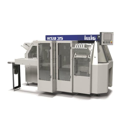 Machine de conditionnement automatique - HSU 35 - GB BOUCHERIE NV - sous blister / de palettes / avec du papier