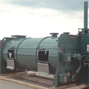 Mélangeur à socs - B & P Process Equipment - horizontal / à débit continu / de liquide