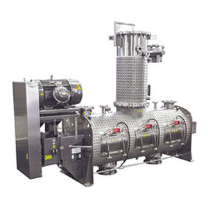 Mélangeur à socs - B & P Process Equipment - à lit fluidisé / horizontal / batch