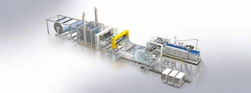 Ligne d'extrusion de film à plat - ThermoFlex - Breyer GmbH Maschinenfabrik - pour PP / pour PET / pour film de thermoformage