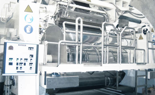 Ligne d'extrusion de panneaux - Brückner Maschinenbau - pour thermoplastiques