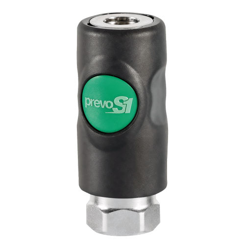 Raccord pour air comprimé - ESI 071100 series - Prevost - push-to-lock / en composite / femelle