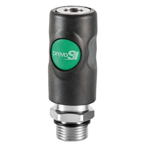 Raccord pneumatique - ESI 07115 series - Prevost - push-to-lock / en composite / de sécurité