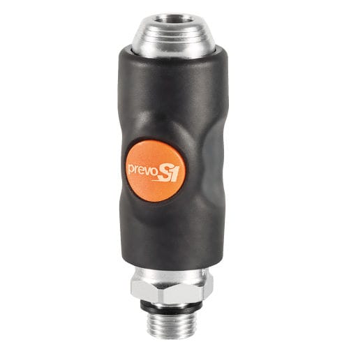 Raccord pneumatique - BSI 06115 series - Prevost - fileté / push-to-lock / en composite