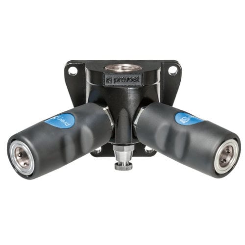 Raccord pneumatique - ISI 08810xWK series - Prevost - fileté / push-to-lock / en Y
