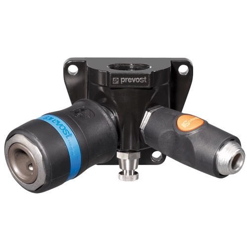Raccord pneumatique - ISG 118104WKB6 - Prevost - à visser / push-to-lock / en Y