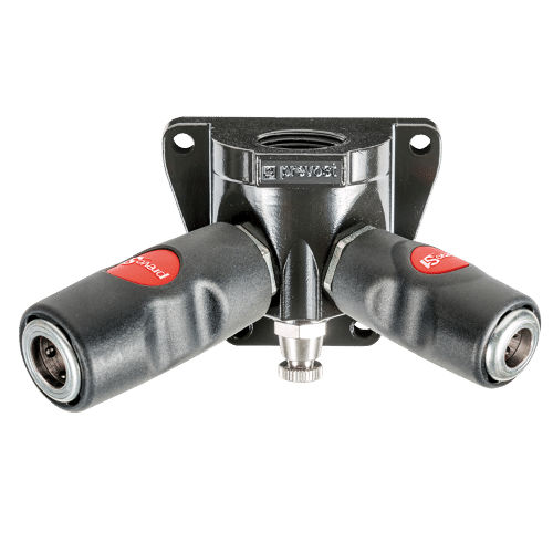 Raccord pneumatique - USI 088204WKU6 - Prevost - à visser / push-to-lock / en Y
