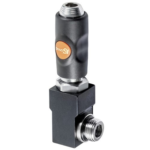 Raccord pneumatique - BSI 061153SE - Prevost - fileté / push-to-lock / coudé