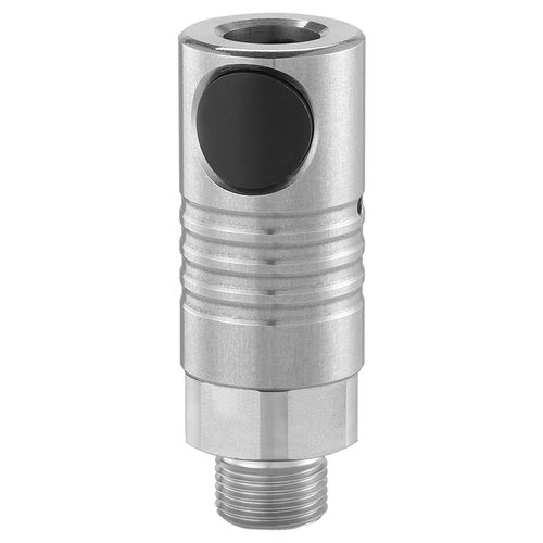 Raccord pneumatique - CSM 08115 series - Prevost - fileté / rapide / en acier