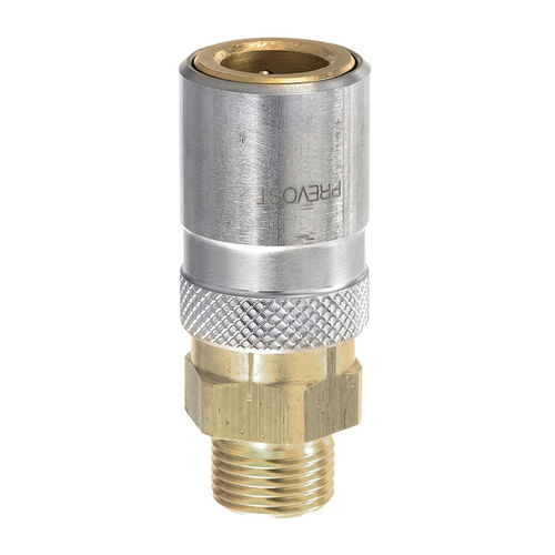 Raccord hydraulique - PREOL 06115 series - Prevost - à visser / en laiton / en inox