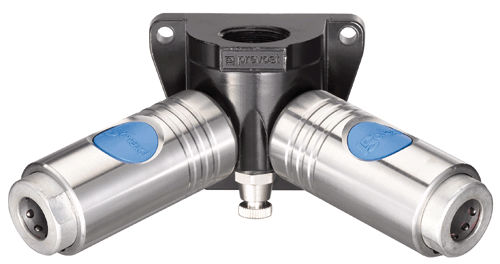 Raccord pneumatique - ISI 118104WK - Prevost - fileté / push-to-lock / en Y