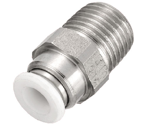 Raccord hydraulique - RID MR series - Prevost - pneumatique / push-to-lock / en inox