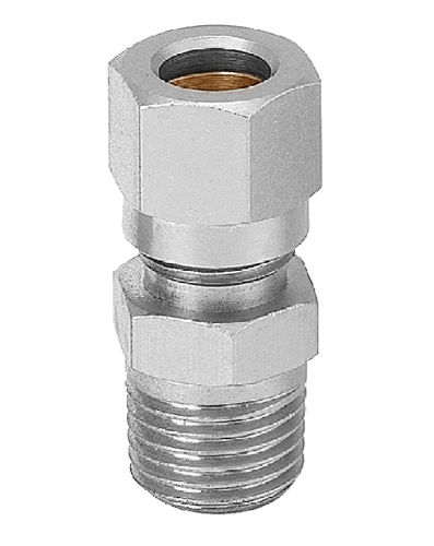 Raccord hydraulique - RO1 series - Prevost - pneumatique / à visser / en laiton nickelé