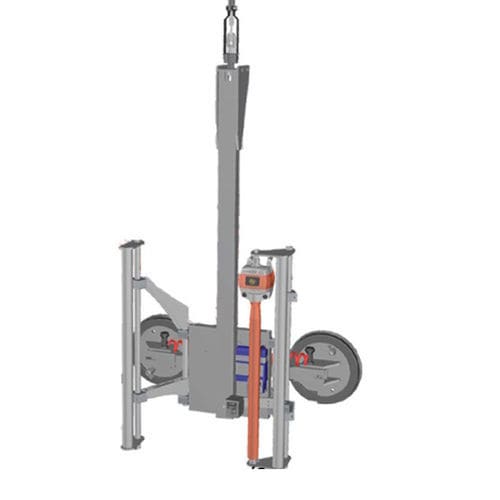 Palonnier vertical - V series - SAPELEM - pour plaque de verre / électrique