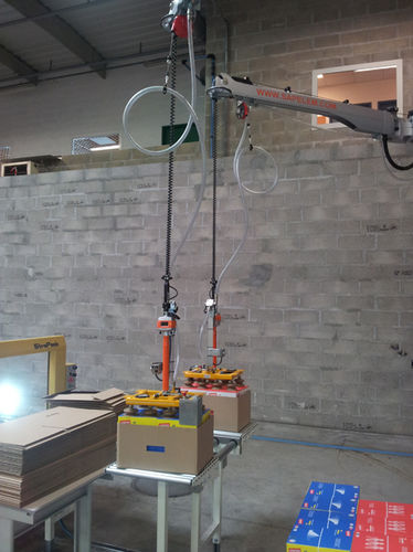 Manipulateur à ventouse - X221 - SAPELEM - de cartons / pour la préhension / ergonomique
