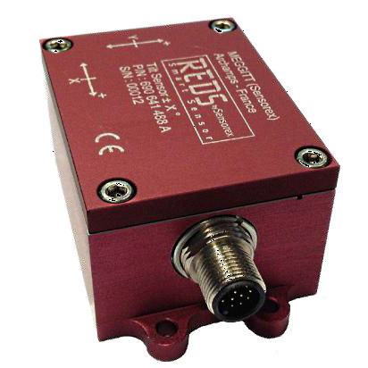 Inclinomètre 2 axes - SX40000 - SENSOREX MEGGITT - analogique / RS-485 / USB