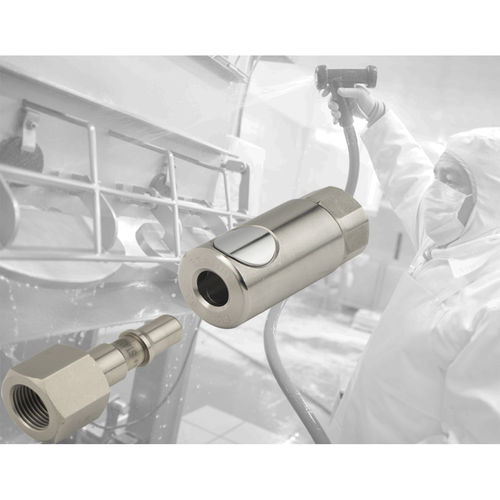 Raccord rapide - RBE AGROX - Stäubli Fluid Connectors - hydraulique / pneumatique / en acier inoxydable