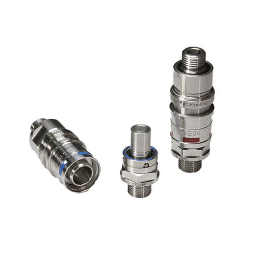 Raccord à verrouillage automatique - DAG - Stäubli Fluid Connectors - pour liquide de refroidissement / rapide / en acier inoxydable