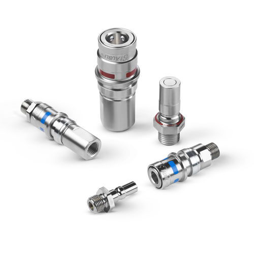 Raccord sans égoutture - SCG series - Stäubli Fluid Connectors - pour liquide de refroidissement / rapide / en laiton nickelé