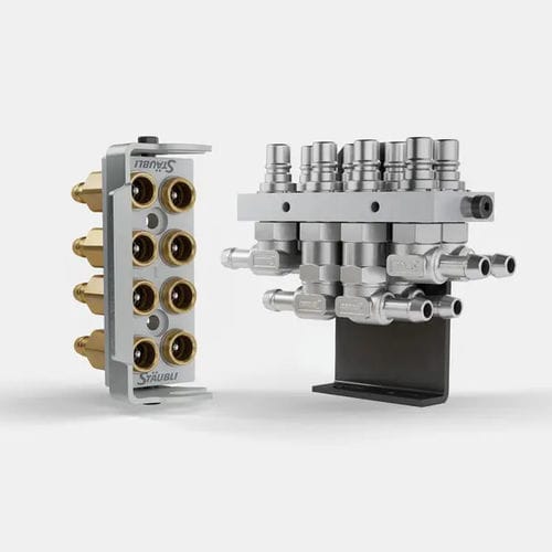Multicoupleur hydraulique - SMI multi-couplings Temperature control - Stäubli Fluid Connectors