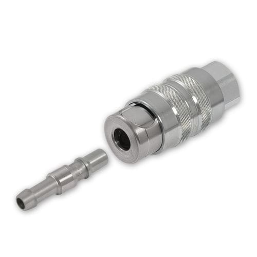 Raccord pneumatique - ADS - Stäubli Fluid Connectors - rapide / en acier inoxydable / de sécurité