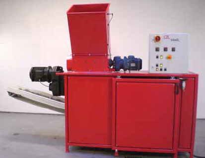 Compacteur de déchets pour plastique - C.K. Teknik A S - monobloc
