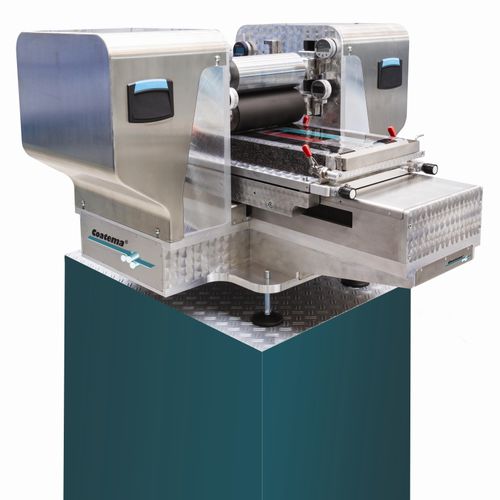 Machine d'application de colle thermofusible - Coatema Coating Machinery GmbH - sur ruban adhésif
