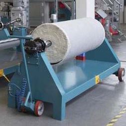 Enrouleuse de tissus - Coatema Coating Machinery GmbH - à barillet