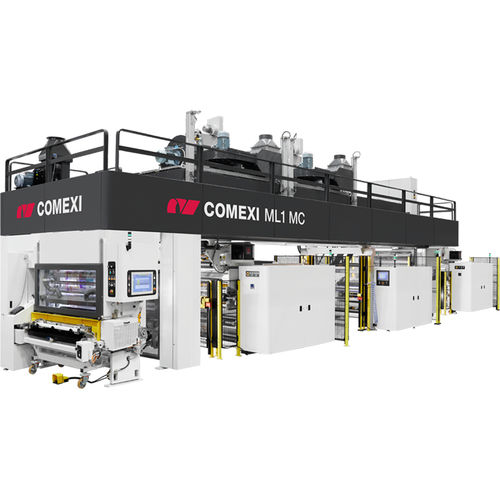 Système d'enduction sans solvant - ML1 MC - Comexi Group Industries - d'adhésif / avec lamination