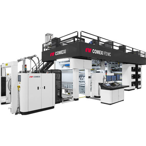 Presse flexographique à tambour central - FLEXO F2 MC - Comexi Group Industries - à 8 couleurs / pour film en plastique