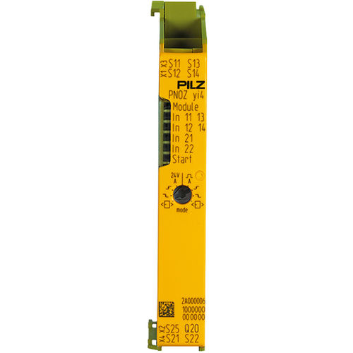 Module d'extension d'E/S - PNOZ yi4 2DI T3C - PILZ - pour relais de sécurité / modulaire