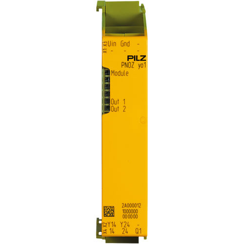 Module d'extension d'E/S - PNOZ yo1 2SO - PILZ - pour relais de sécurité / modulaire