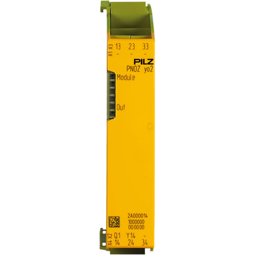 Module d'extension d'E/S - PNOZ yo2 3NO - PILZ - pour relais de sécurité / modulaire