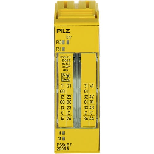 Module E/S numérique - PSSu E F 2DOR 8 - PILZ - à 2 S / de sécurité / à relais