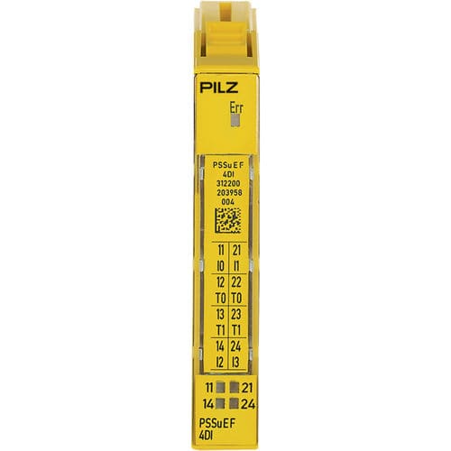 Module E/S numérique - PSSu E F 4DI - PILZ - à 4 E / de tension