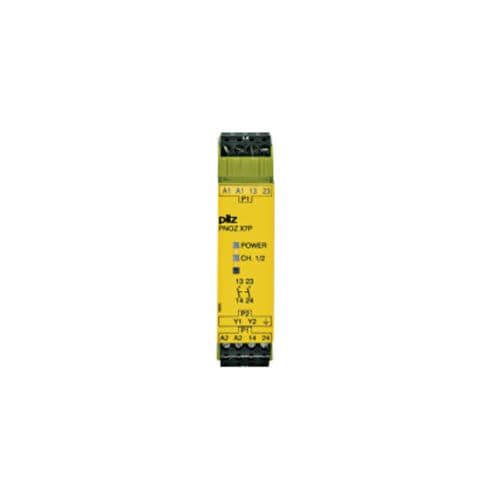 Relais de sécurité à montage sur panneau - PNOZ X7P - PILZ - embrochable / mono-canal / 230 Vca