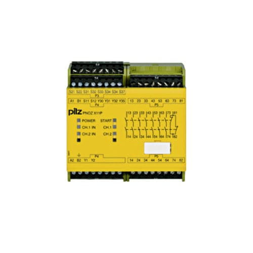 Relais de sécurité - PNOZ X11P - PILZ - AC/DC / embrochable