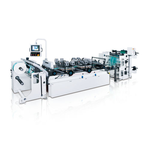 Machine de fabrication de sacs en plastique - AMM-RU series - Dah Bah Machinery Industrial Inc. - en papier / automatique