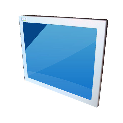 Moniteur à écran tactile résistif - ELIOS-17SF - IPO Technologie - à LED / industriel / 17"