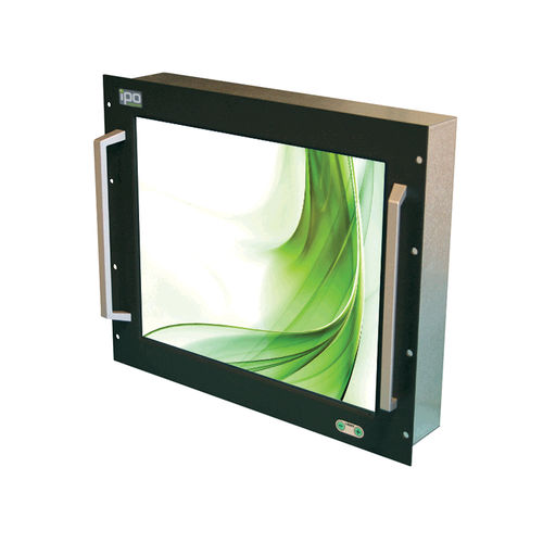 Moniteur TFT - IRSVGA-19F - IPO Technologie - à écran tactile résistif / rétroéclairage à LED / 19"