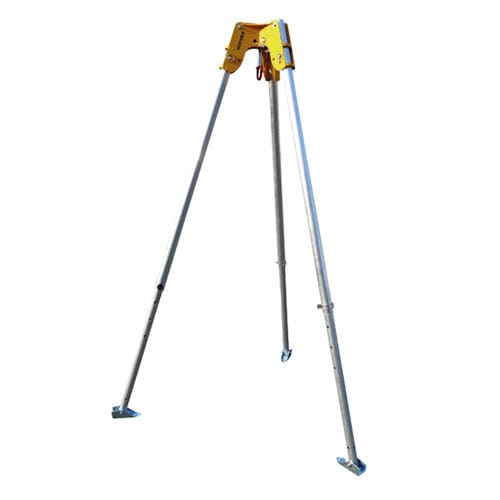 Chèvre-tripode en aluminium - CT3 - HUCHEZ - articulé / compact / résistant à la corrosion