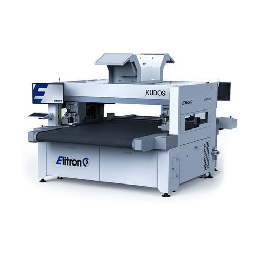 Machine de découpe à couteau - KUDOS - Elitron IPM S.r.l. - pour textiles / pour cuir / pour carton
