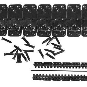 Jonction de bande transporteuse agrafe charnière à rivets - Rivets fasteners - MLT MINET LACING TECHNOLOGY SA