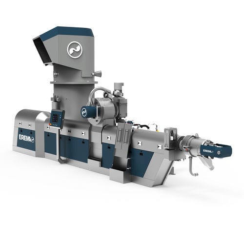 Extrudeuse de recyclage - INTAREMA® ReFresher - EREMA Engineering Recycling Maschinen und Anlagen - pour le papier / à haut débit