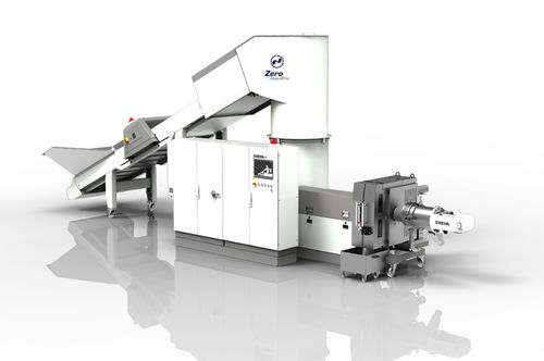 Extrudeuse monovis - INTAREMA® ZeroWastePro series - EREMA Engineering Recycling Maschinen und Anlagen - de recyclage / de films plastiques / compacte