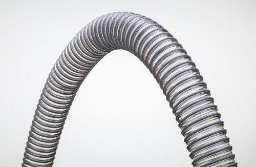 Tuyau flexible pour produits alimentaires - ESPIRO PU ANTIESTATICO® - ESPIROFLEX SA - pour gaz / pour produits abrasifs / en PVC